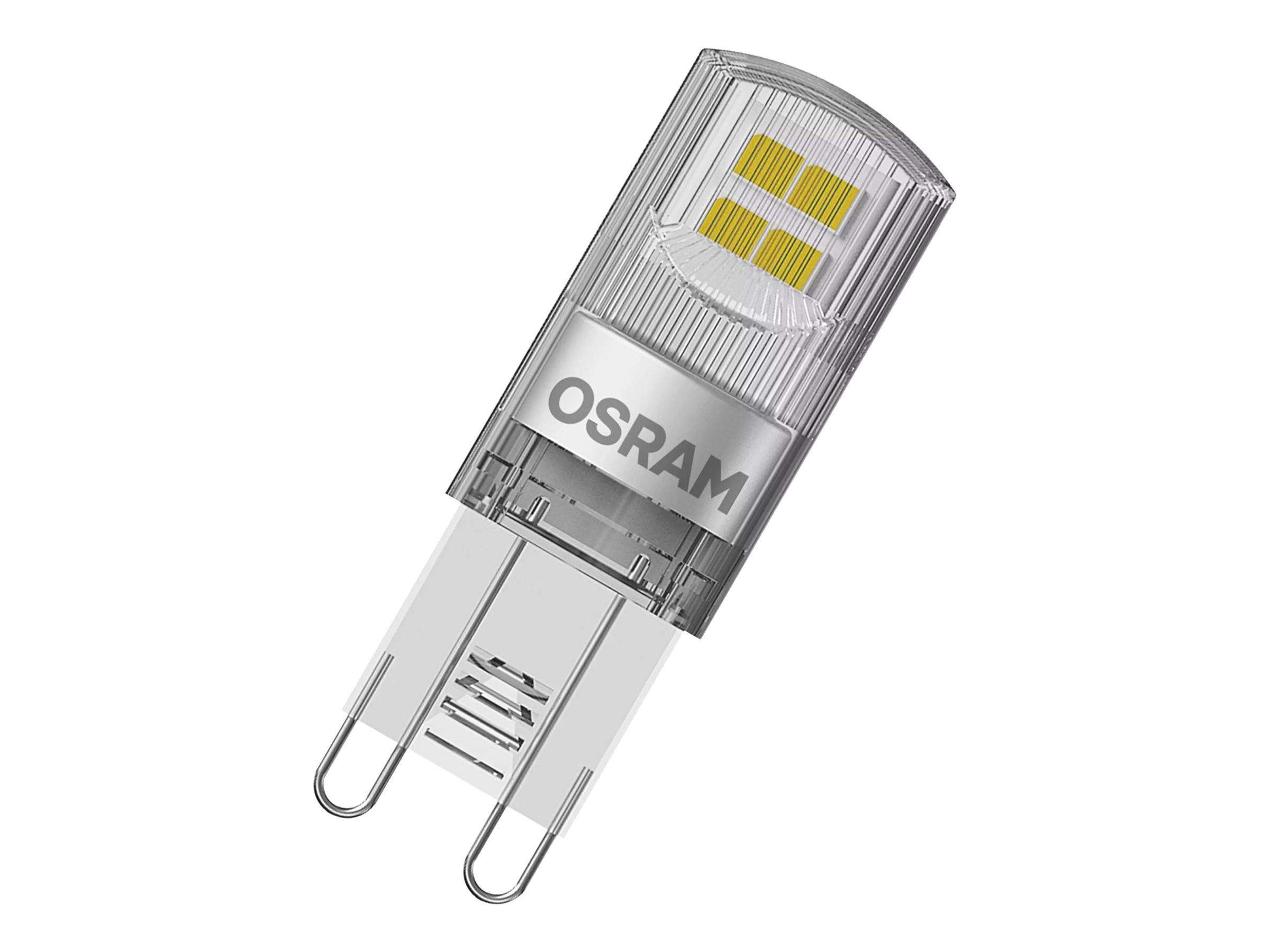 OSRAM 4058075432307 LED EEK F (A - G) G9 Kolbenform 1.9 W = 20 W Warmweiß (Ø x L) 14 mm x 43 mm 1 St.