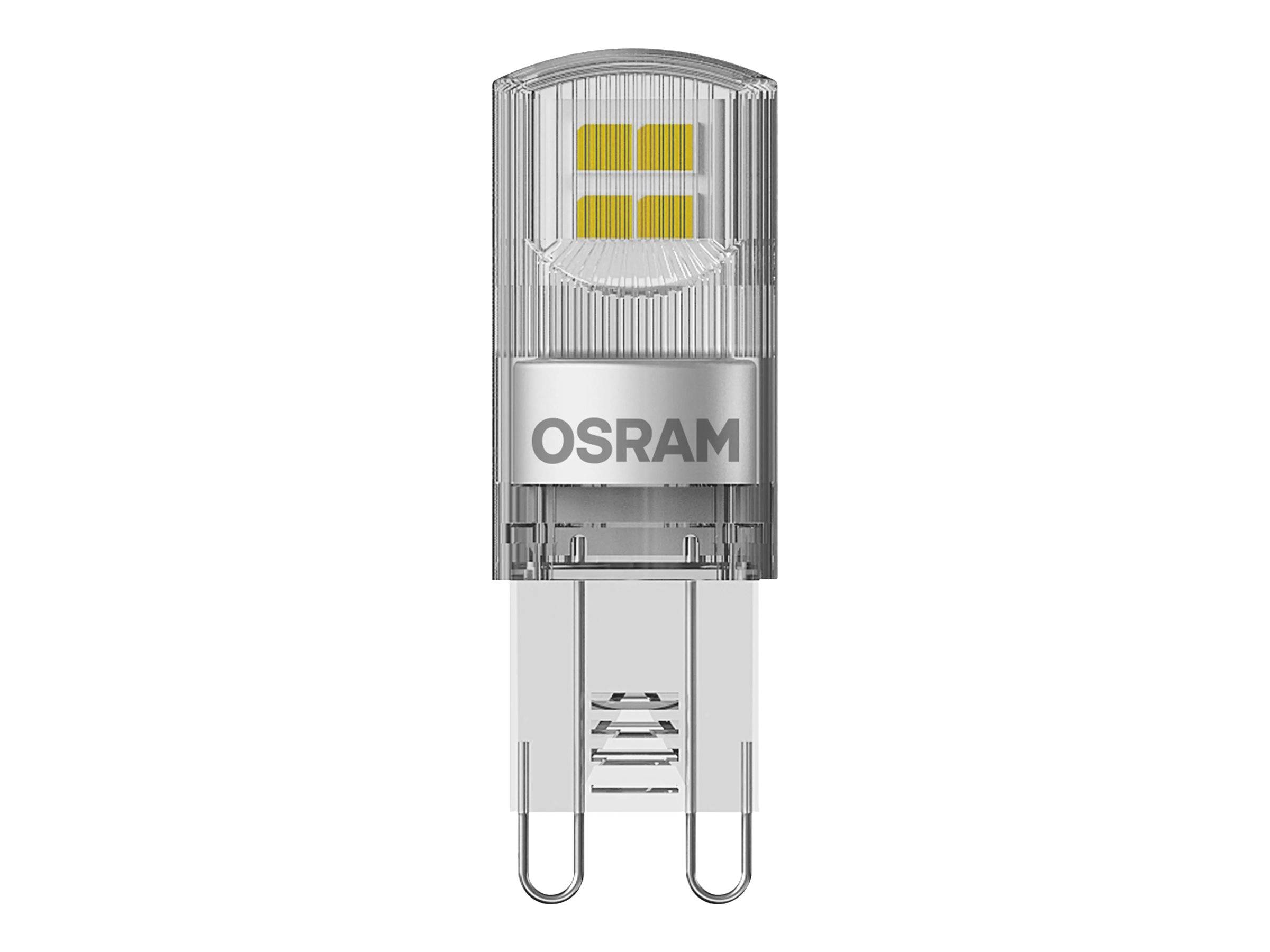 OSRAM 4058075432307 LED EEK F (A - G) G9 Kolbenform 1.9 W = 20 W Warmweiß (Ø x L) 14 mm x 43 mm 1 St.