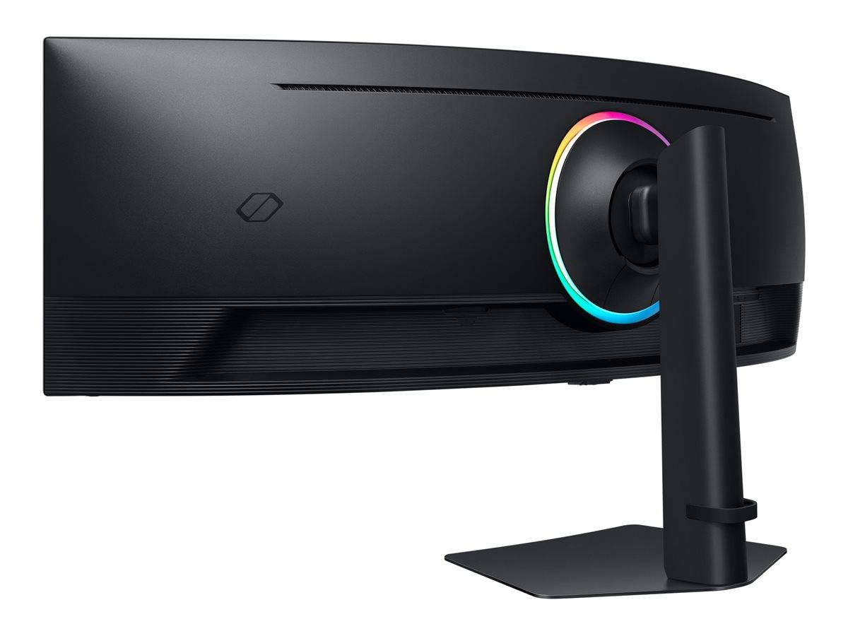 Samsung Flachbildschirm (TFT/LCD) LCD-Monitor EEK G (A - G) 124.5cm (49 Zoll) 5120 x 1440 Pixel 32:9 1 ms Kopfhörer-Buchse VA LED