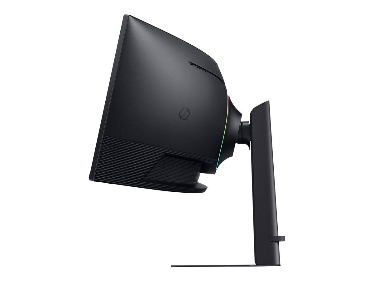 Samsung Flachbildschirm (TFT/LCD) LCD-Monitor EEK G (A - G) 124.5cm (49 Zoll) 5120 x 1440 Pixel 32:9 1 ms Kopfhörer-Buchse VA LED