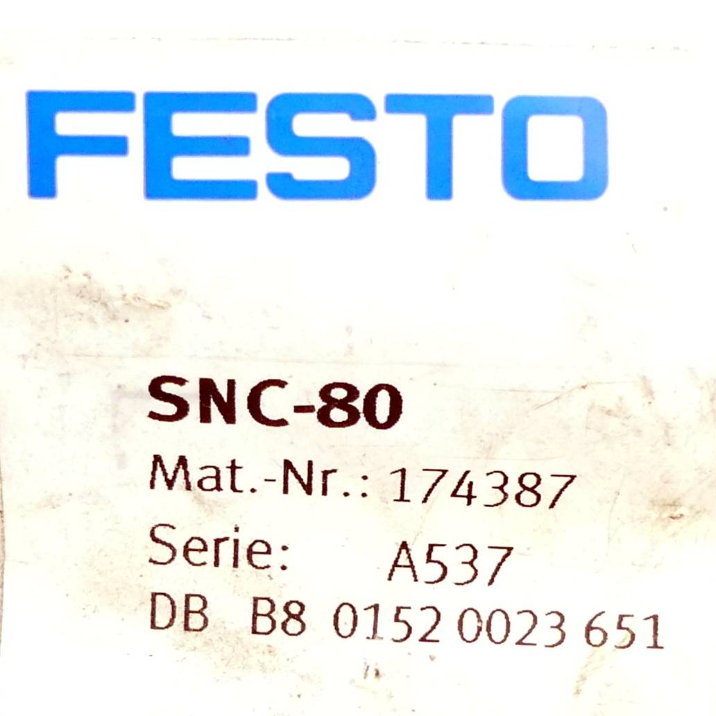 FESTO - SNC-80 - Festo SNC-80 New NFP Sealed