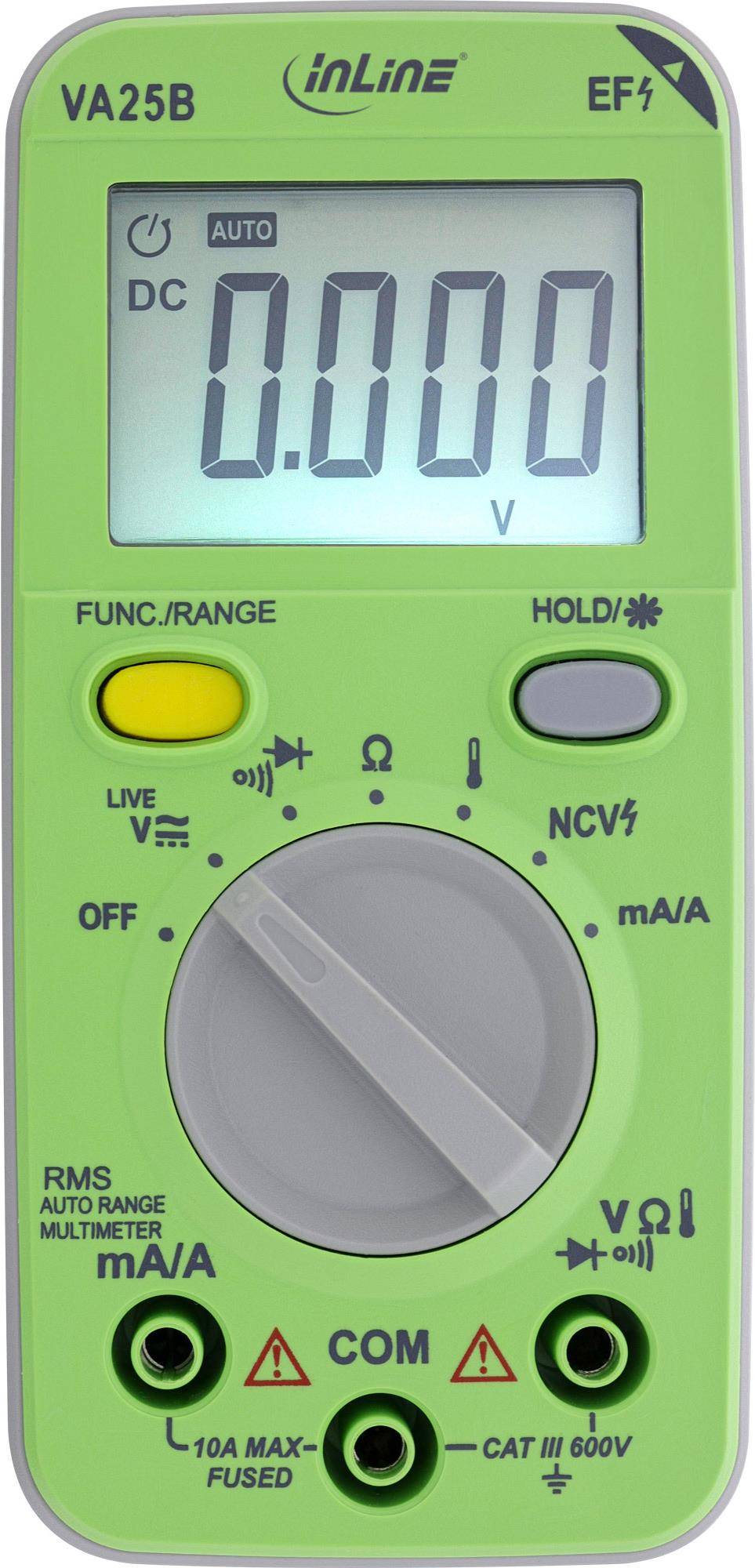 InLine® Multimeter mit Auto-Range, Pocketformat
