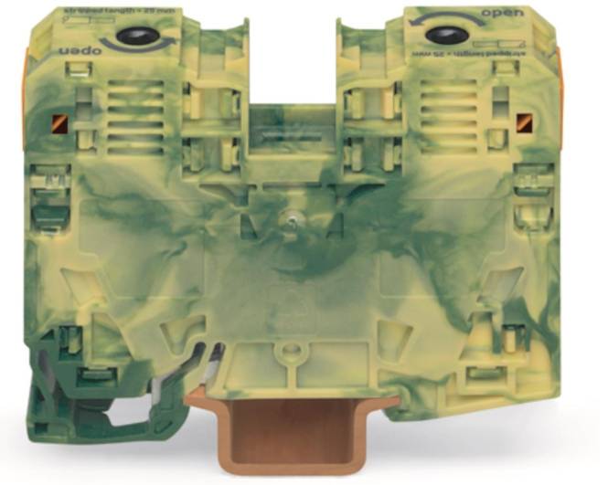 WAGO GmbH & Co. KG Schutzleiterklemme 6-35qmm grün-gelb 285-137