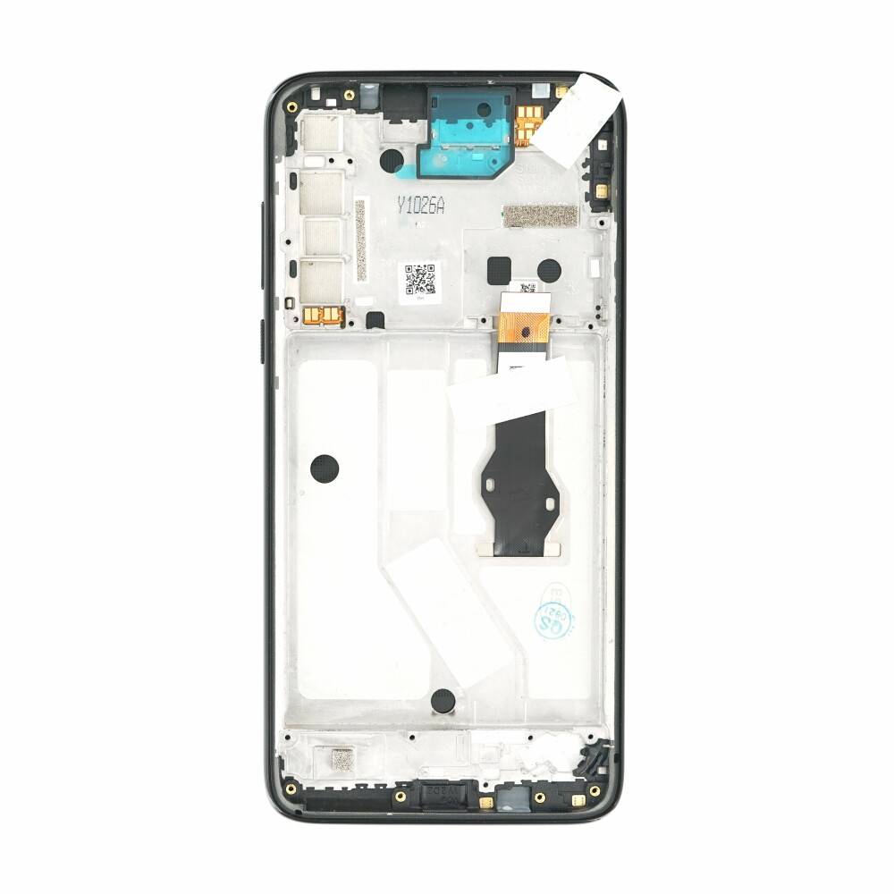 Original Display für Motorola XT2041 Moto G8 Power LCD+Rahmen Schwarz 5D68C16142