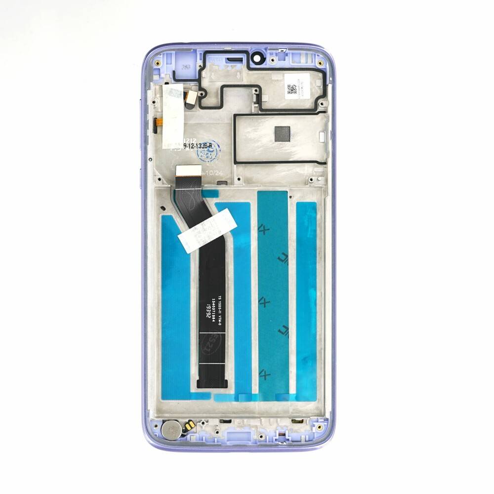 Original Display für Motorola Moto G7 Power XT1955 LCD +Rahmen violet 5D68C13603