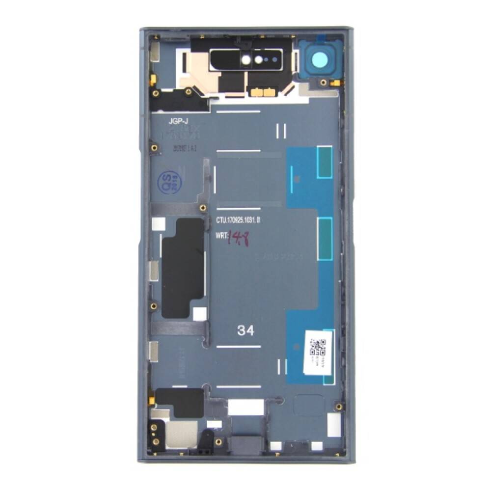 Original für Sony Xperia XZ1 Akkudeckel Backcover G8341 Blau 1310-1050