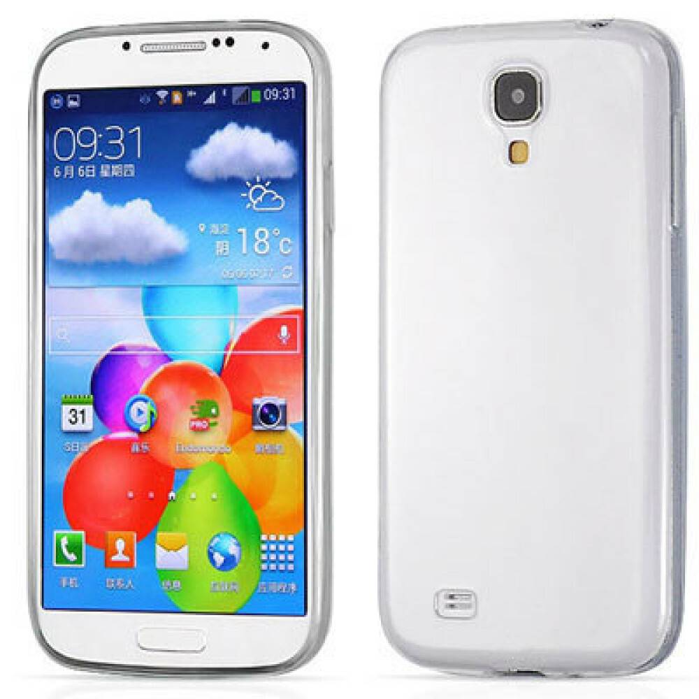 Silikonhülle für Samsung S4 Transparent Handyhülle Tasche Schutz