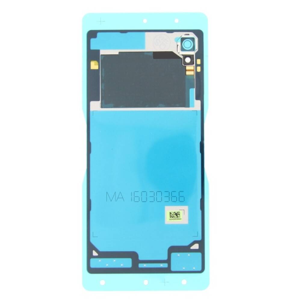 Original Akkufachdeckel Sony Xperia M4 Aqua E2303 192TUL0002A Silber Rückseite