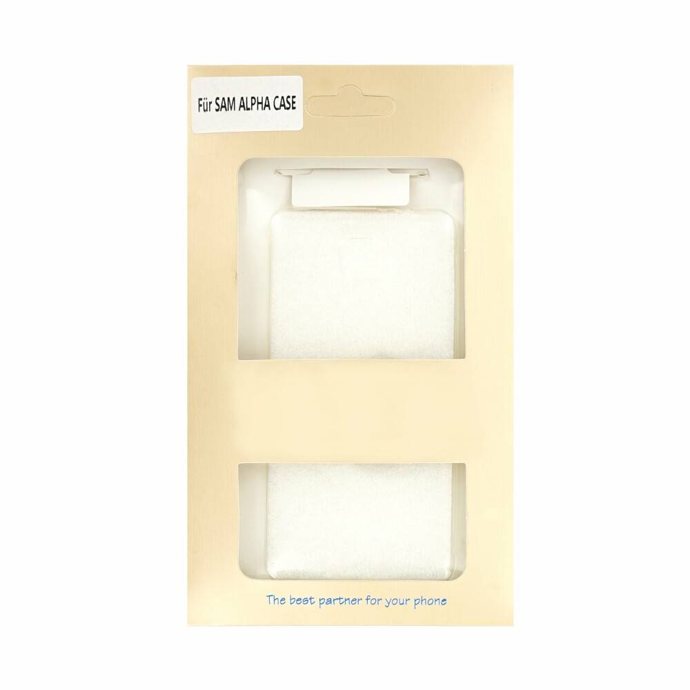 Silikonhülle für Samsung Alpha SM-G850F - klar Handyhülle Schutz Tasche