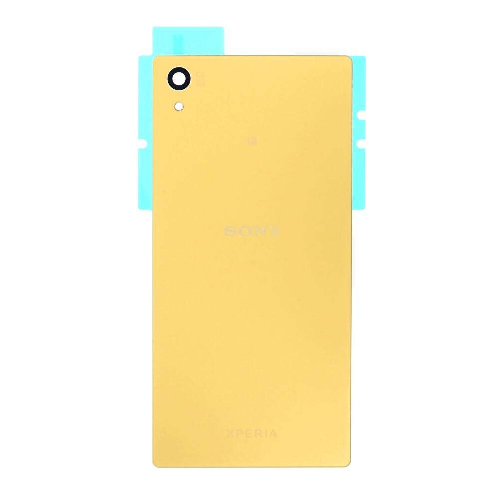 Original für Sony Xperia Z5 Akkudeckel Gold 1295-1378 Kameraglas Rückseite