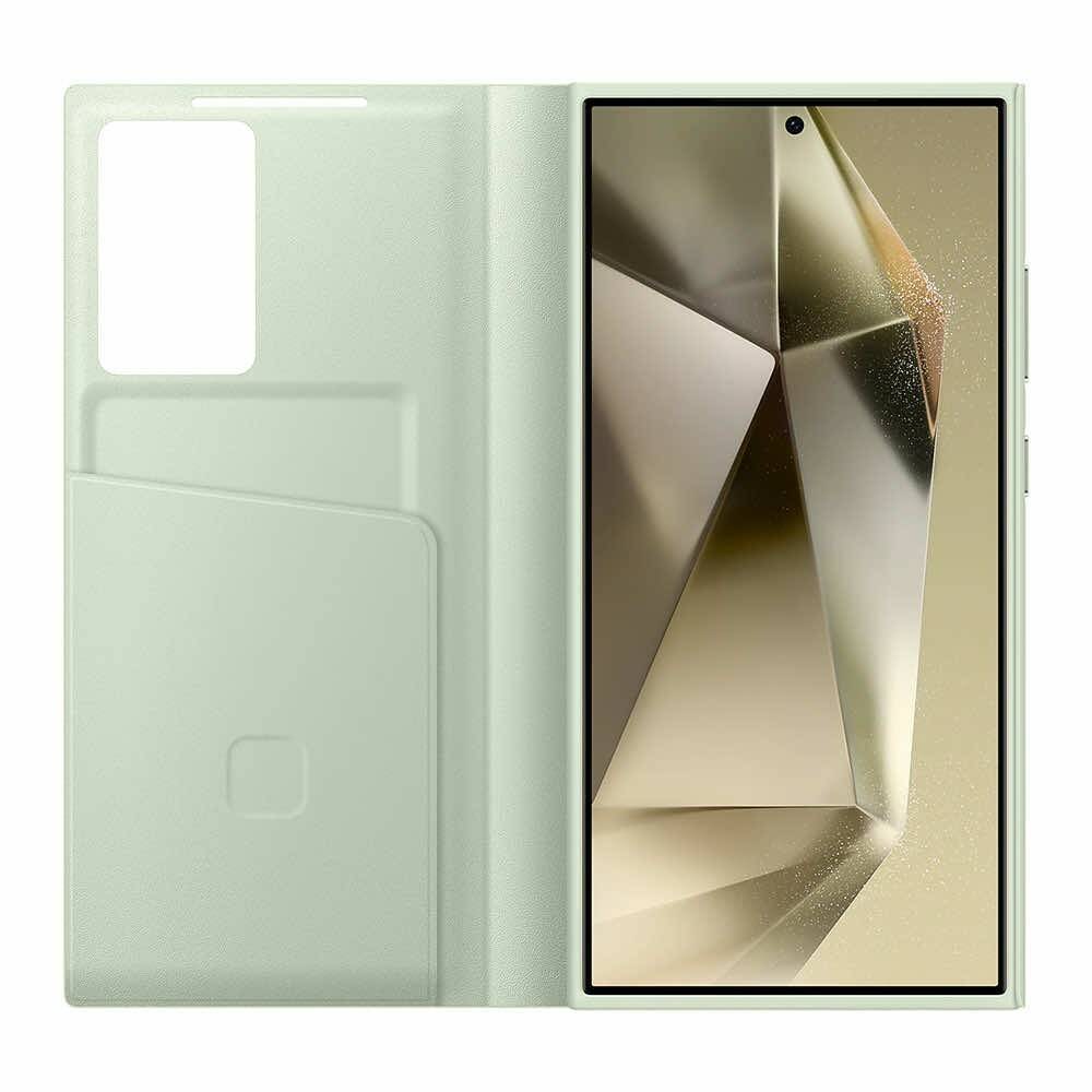 Samsung Samsung Smart View Wallet Case Galaxy S24 Ultra, Light Green