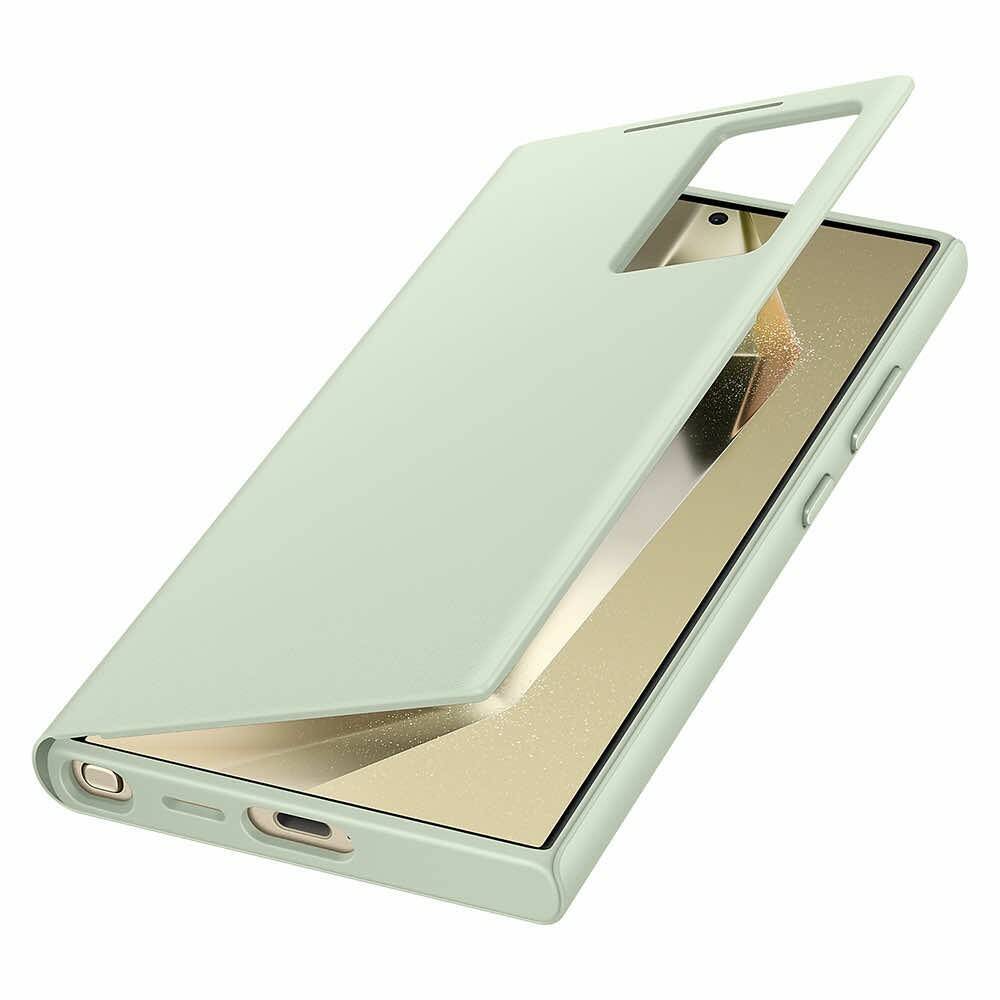 Samsung Samsung Smart View Wallet Case Galaxy S24 Ultra, Light Green