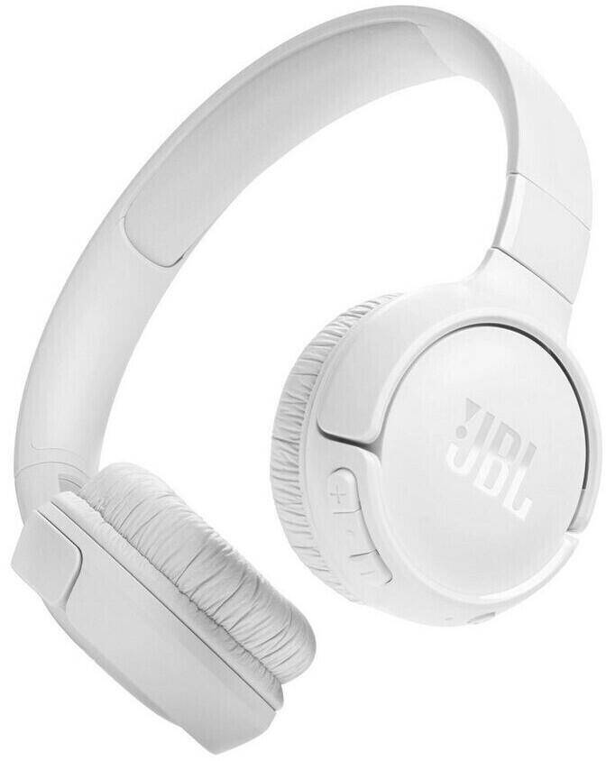 JBL TUNE 520BT Kopfhörer mit Mikrofon On-Ear Bluetooth kabellos weiß