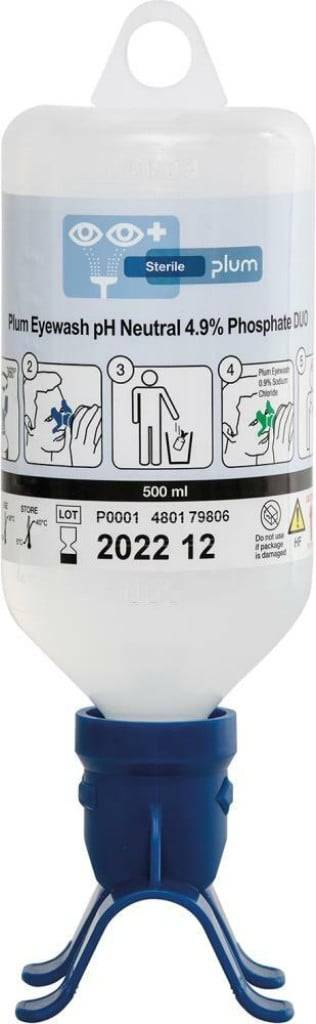 PLUM Augenspülflasche Duo 500ml pH-neutral