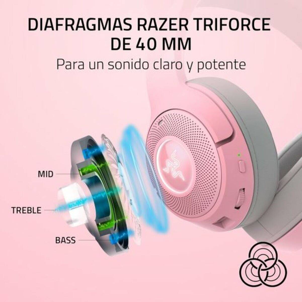 Razer Kraken Kitty V2 BT pink Bluetooth