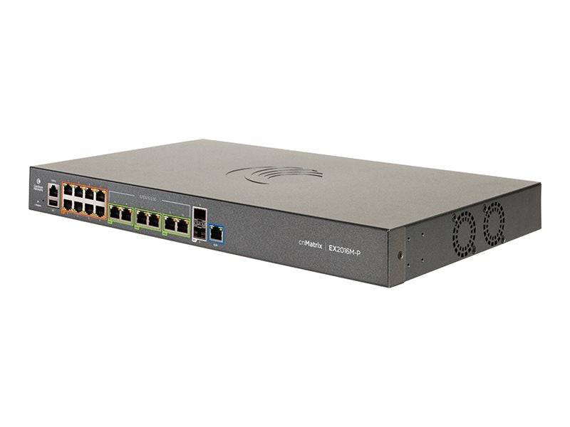 Cambium Networks cnMatrix EX2016M-P - Switch - L3 - managed - 8 x 10/100/1000 (PoE)