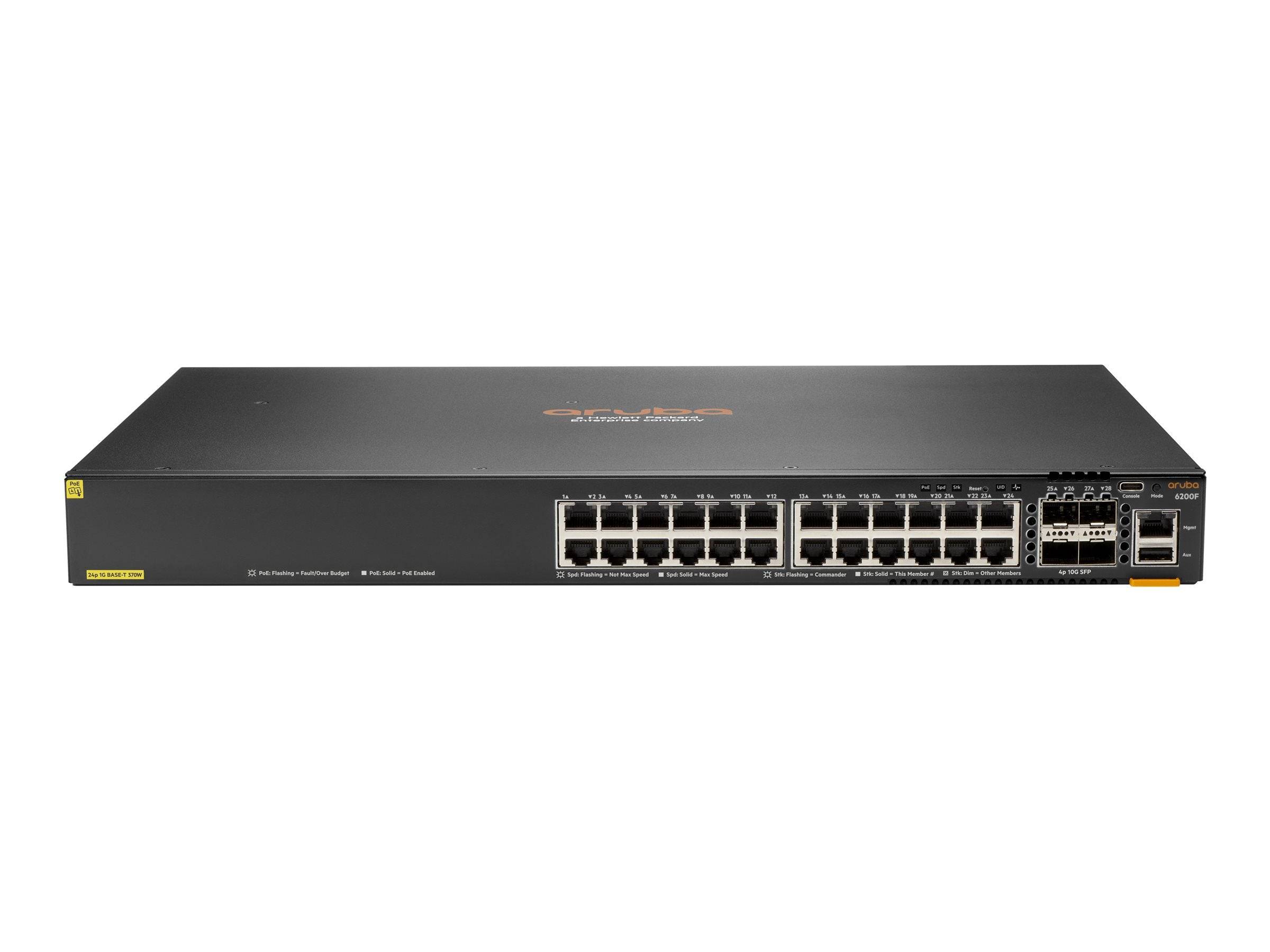 S0M81A - HPE Aruba CX 6200F 24G 4SFP Switch