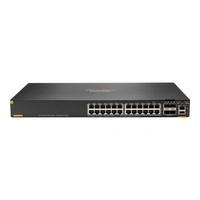 HPE Aruba Networking CX 6200F 24G Class 4 PoE 4SFP 370W Switch - Switch - max. Stapelentfernung 10 km - L3 - managed - HPE Aruba Networking CX 6200F 24G Class 4 PoE 4SFP 370W Switch - Switch - max. Stapelentfernung 10 km - L3 - managed -