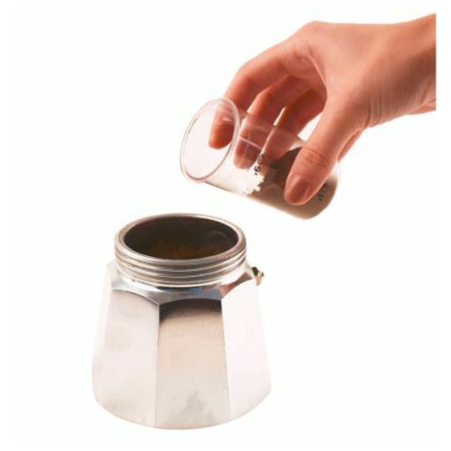 Bialetti MCPRO001, Mühle mit Schlagmesser, Schwarz, Edelstahl