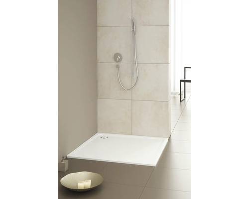 Kaldewei Duschwanne Superplan Classic Rechteckig 32/25x800x800mm d. 90mm Alpinweiß/Weiß, o. AS, PEFF, Wt.