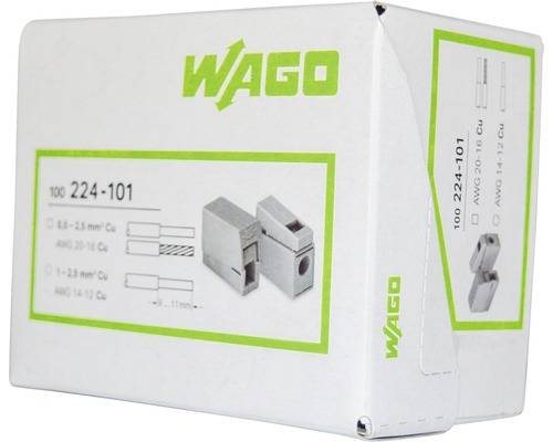 WAGO 224-101, 8 mm, 20,4 mm, 15,5 mm, 400 V