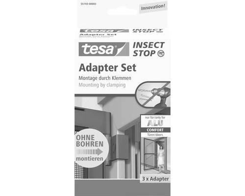 TESA - Fliegengitter Adapter-Set für Alu-Tueren anthrazit