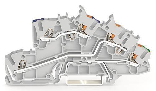 WAGO GmbH & Co. KG Installationsetagenklemme 2,5 mm² Hybrid 2203-7546 31 A, 400 V, 105 °C, 5,2