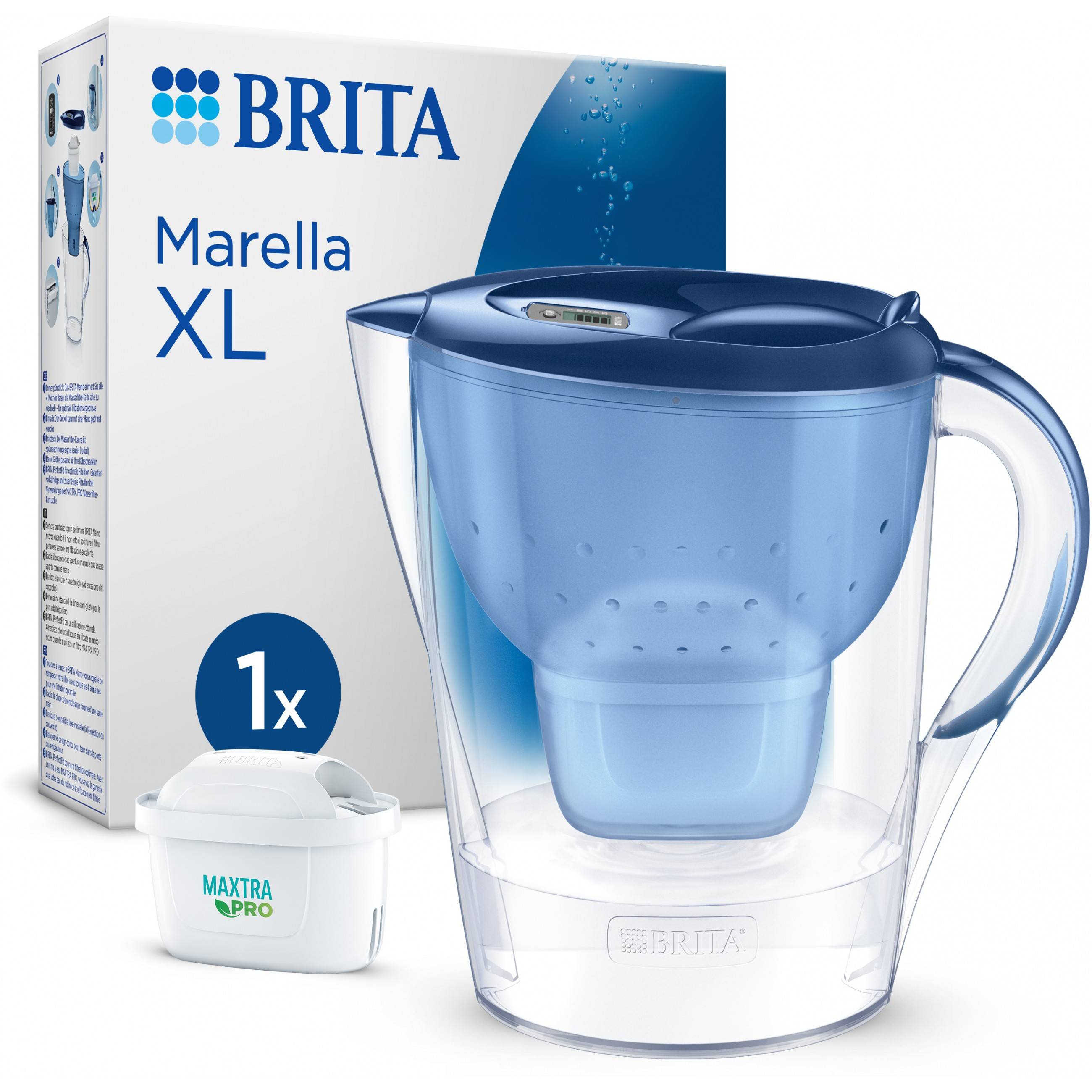 Brita Wasserfilter-Kanne Marella XL bl