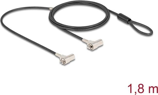 NAVILOCK - Dual Notebook Sicherungskabel