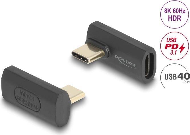 Delock USB Adapter 40 Gbps USB Type-C? PD 3.1 240 W Stecker