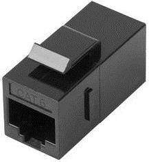 Lanberg KSU6-3000 - Flat - Black - RJ-45 - RJ-45 - Female - Female