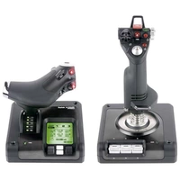 Logitech Gaming Saitek X52 Pro Flight Flugsimulator-Joystick USB Schwarz Logitech Gaming Saitek X52 Pro Flight Flugsimulator-Joystick USB Schwarz