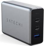 Satechi ST-TC100GM-EU - Auto - AC - Grau - 100 W - 2 x USB-C - 1 x USB-A - space