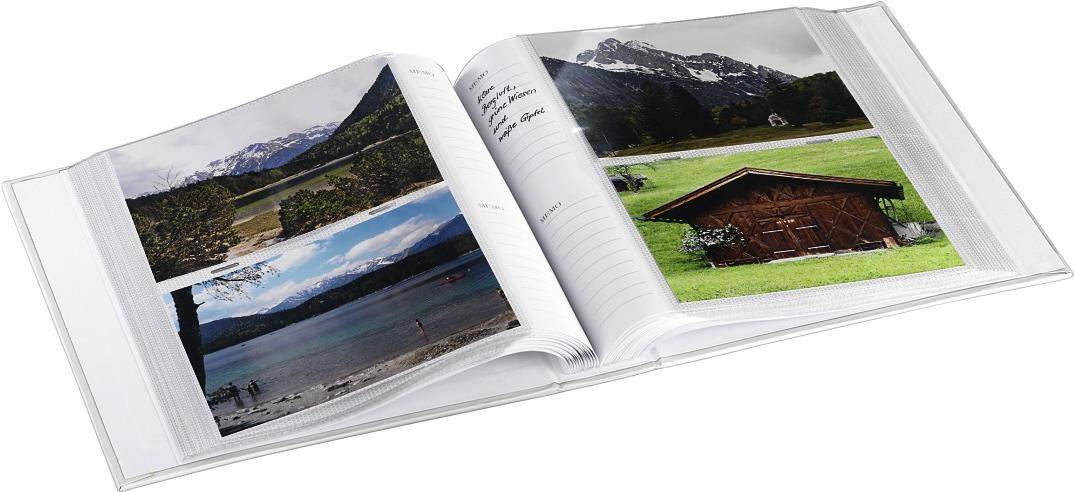 hama 00002169 Memo-Album "Rustico", für 200 Fotos im Format 10x15 cm, Love Key