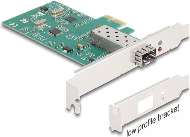 DELOCK PCI Express x1 Karte zu 1 x SFP Slot 100Base-FX RTL