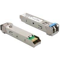 Delock SFP (Mini-GBIC)-Transceiver-Modul - GigE - 1000Base-LX - LC Single-Modus
