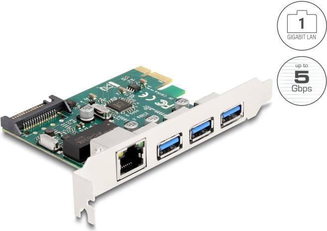 Delock Netzwerkadapter - PCIe 2.0 - Gigabit