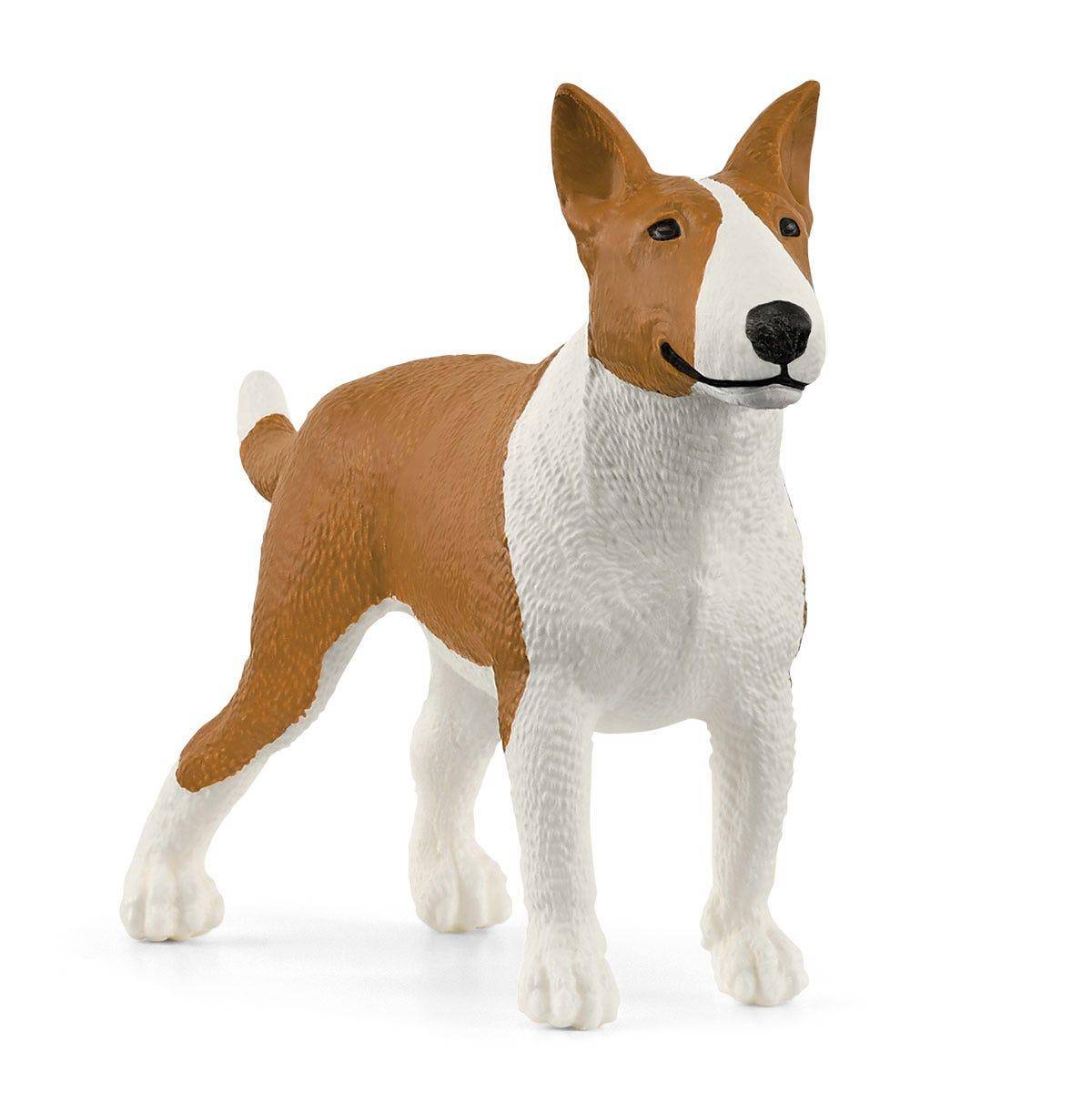 schleich FARM WORLD Bullterrier| 13966, 3 Jahr(e), Weiß