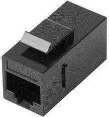 Lanberg KSU5-3000 - Flach - Schwarz - RJ-45 - RJ-45 - Weiblich - Cat5 - Cat5e