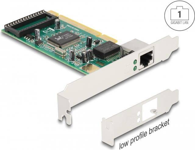 Delock Netzwerkadapter - PCI Low-Profile