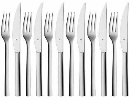 WMF Nuova, Messer-Set, Edelstahl, Edelstahl, Edelstahl, Edelstahl, 230 mm
