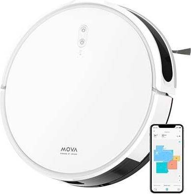 Dreame Mova M1, Beutellos, Weiß, Rund, 0,3 l, 0,22 l, LiDAR