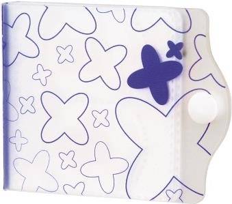 Hama "SD" Memory Card File, blue Speicherkarte-Gehäuse 8 Karten Polypropylen (PP) Blau, Transparent