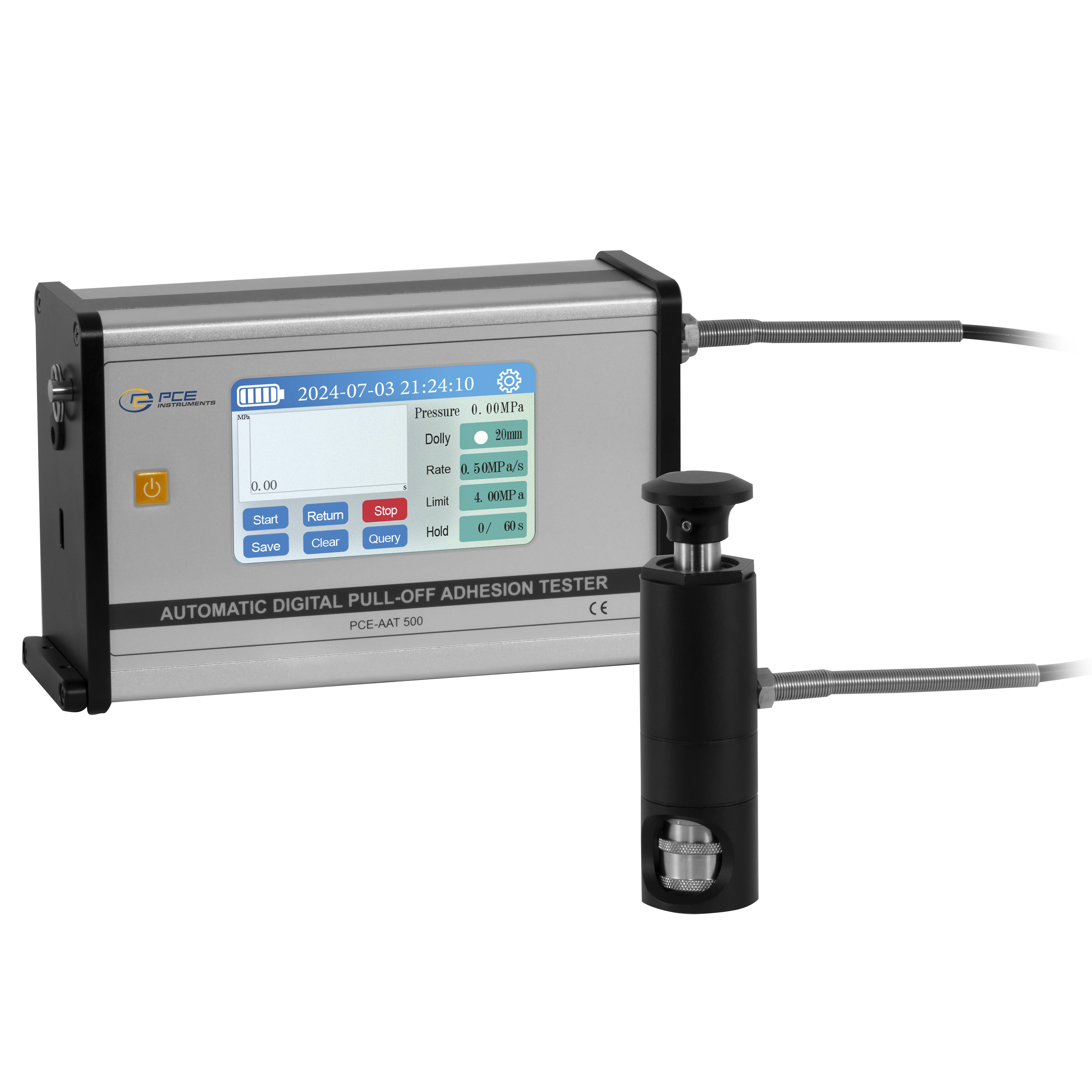 PCE Instruments Kraftmessgerät Werksstandard (ohne Zertifikat)