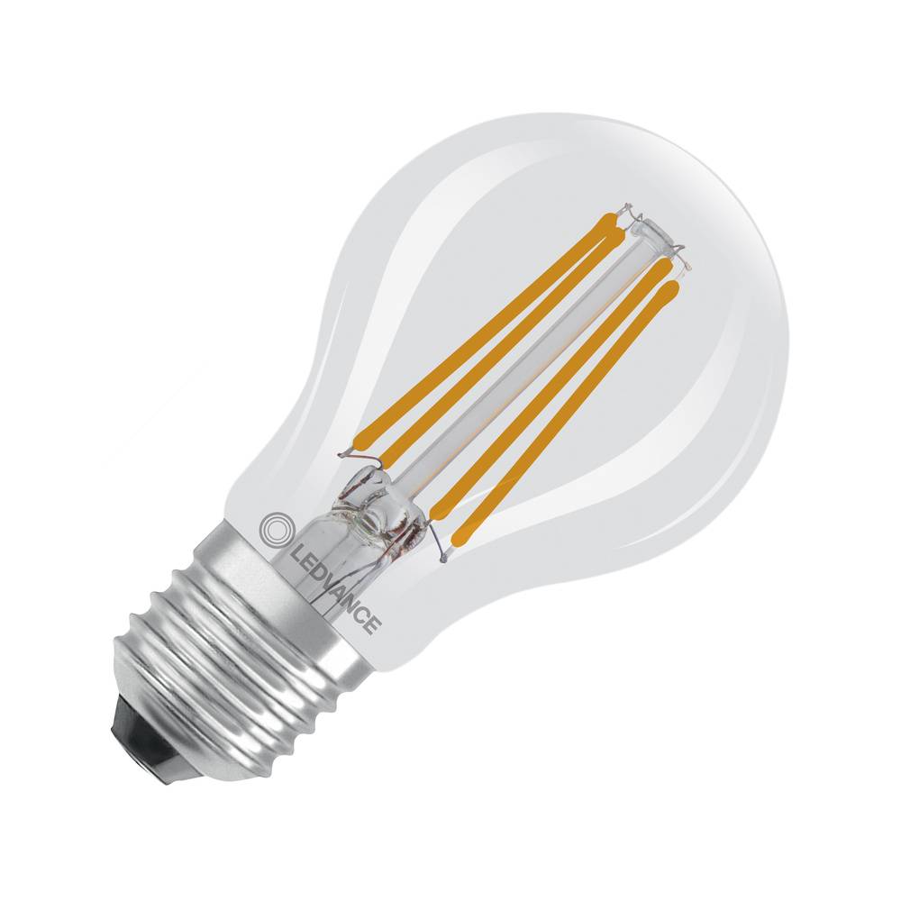 LED CLASSIC A 3.8W 827 ClearE27 LED LAMPEN klassische Kolbenform