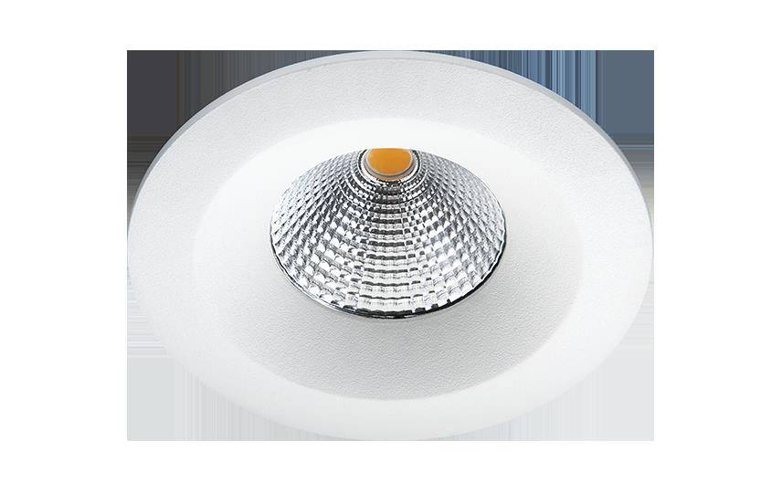 SG LEUCHTEN - LED-Deckeneinbaustrahler Uniled Isosafe Airtight IP65 ws 7W 2700K