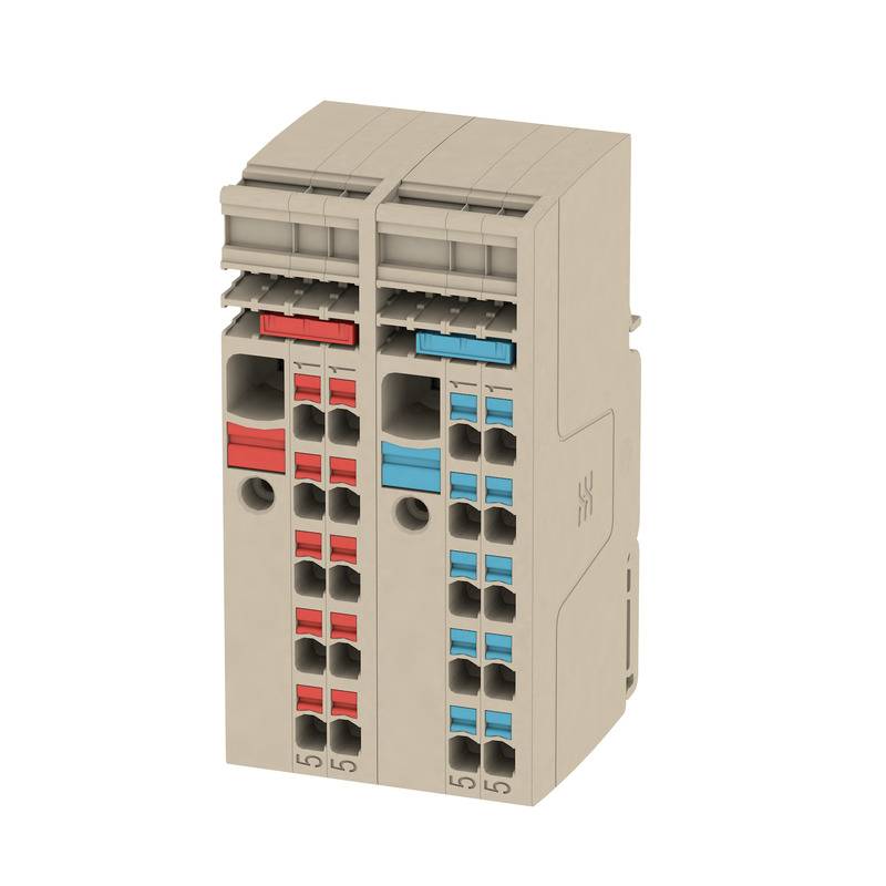 Weidmüller 2506350000 Verteiler-Reihenklemme Zugfeder Beige 1St.