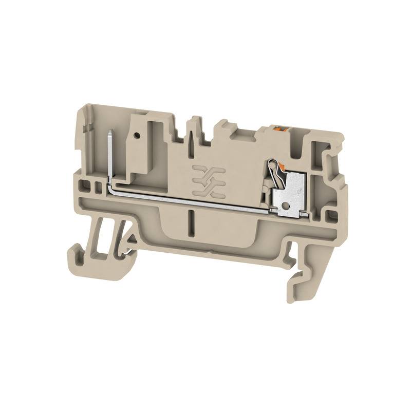 Weidmüller 2482160000 Doppelstock-Durchgangsklemme 3.50mm Zugfeder Beige 50St.