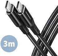 AXAGON BUCM-CM30AB - USB-Kabel - 24 pin USB-C (M)zu 24 pin USB-C (M) - USB 2.0 -