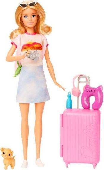 Mattel HJY18 Refreshed Travel Barbie HJY18